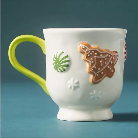 ❤️ANTHROPOLOGIE Holiday Mug | NWT - Picture 2 of 6